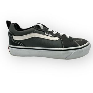 Vans Old Skool 751505 Athletic Shoes Black/White/Grey Youth 4
